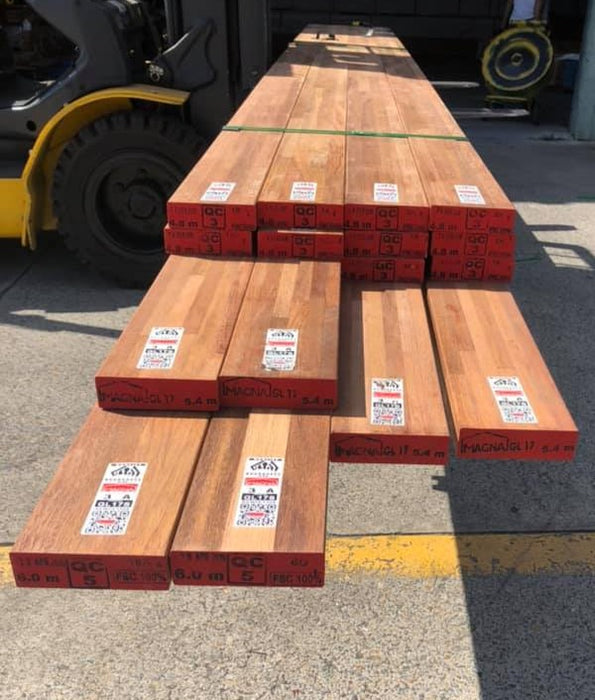 140x42 Merbau GL17S Beam