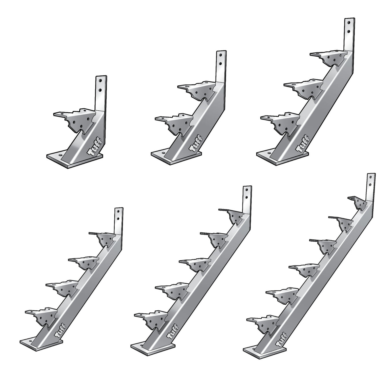 STAIR STRINGERS Concrete-In HARDWARE