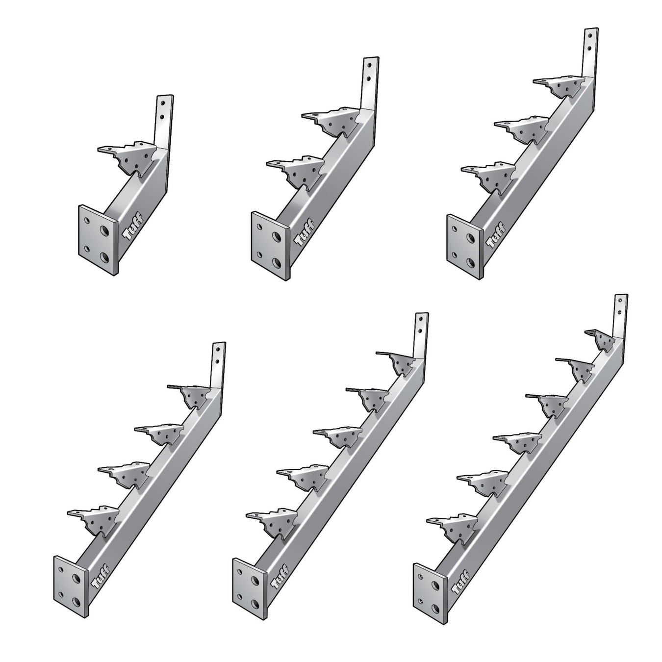 STAIR STRINGERS Landing-To-Landing HARDWARE