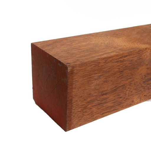 A versatile 120x120 solid Merbau hardwood post, ready for use in fencing or veranda projects.