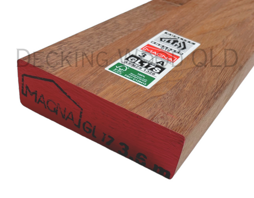 140x42 Merbau GL17S Beam