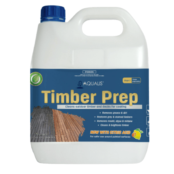 STEP 2 Aqualis Timber Prep Available in 4 L and 10 L