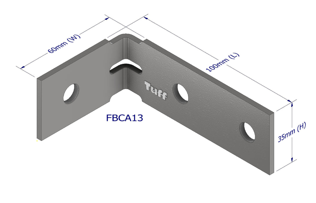 Heavy Duty Angles 60x100x35x3mm