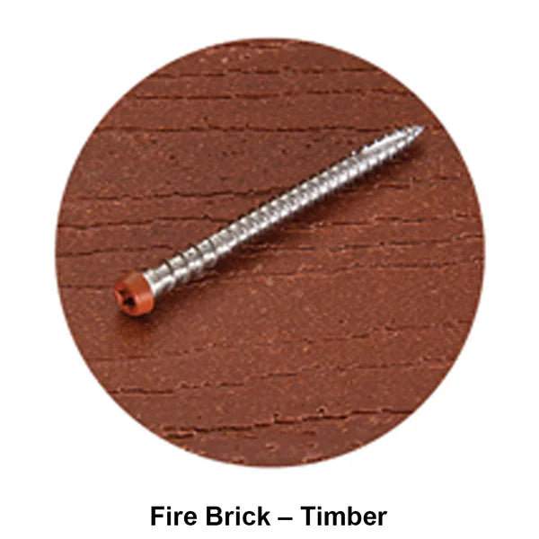 Coloured Decking Screws for Modwood Suitable for Timber Joist - Box of 100