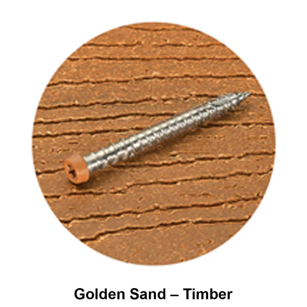 Coloured Decking Screws for Modwood Suitable for Timber Joist - Box of 100