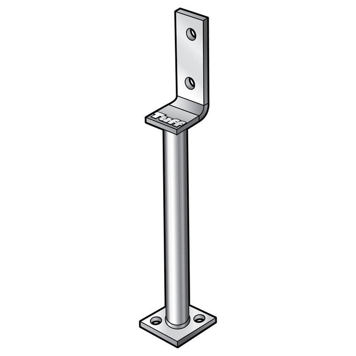 HEAVY DUTY L-STIRRUP 90MM POST SUPPORT ROD STEM 50MMX450MM Carton of 3 and 6