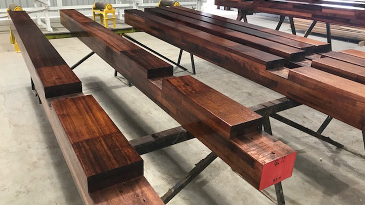 295x65 Merbau GL17C Beam