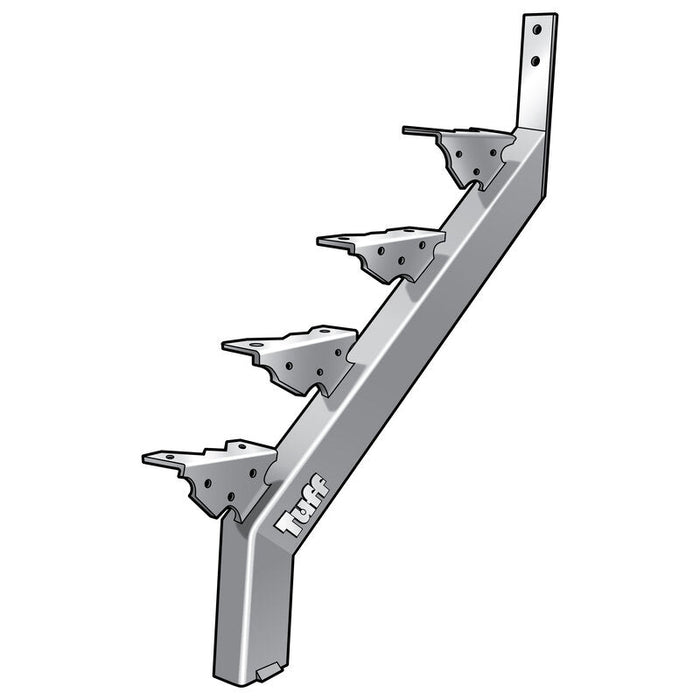 Stair Stringer - 4 Step - In Ground for a Pair (2 Piece)
